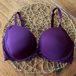Victoria's Secret Dream Angels Pushup Bra, in rich Eggplant 🍆 color -36D